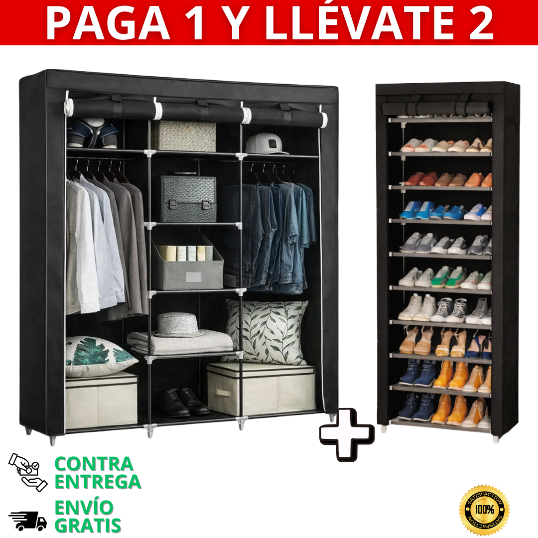 Armario + Zapatera - Oferta Exclusiva 2x1 - ÚLTIMAS UNIDADES
