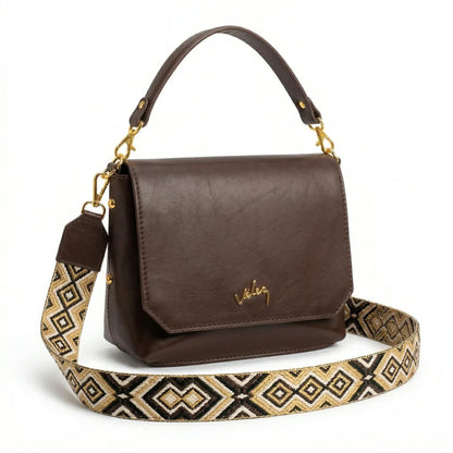 Bolso Carriel Vlz de Cuero Legítimo - Oferta Día De Las Madres🎁